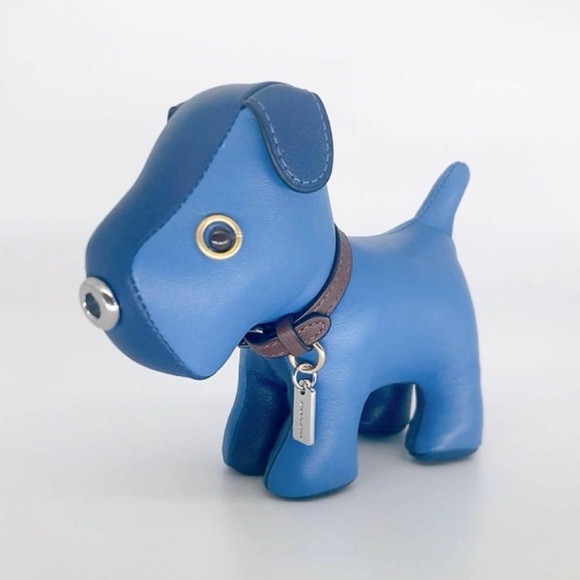 Coach Lim ED Calf leather Dog Paperweight NWOT - Picture 3 of 5